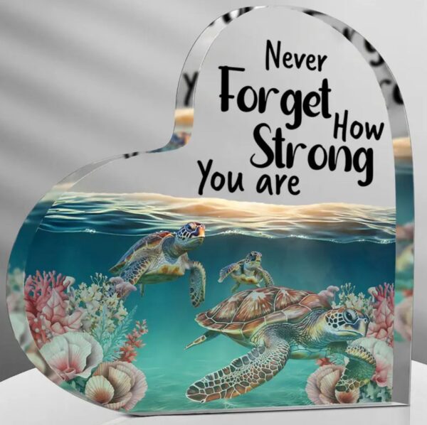 Hartvormige decoratie - Insprirende quotes