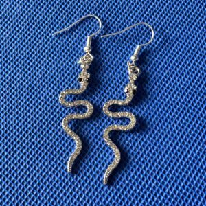 🐍 Bling Bling Slangen Oorbellen