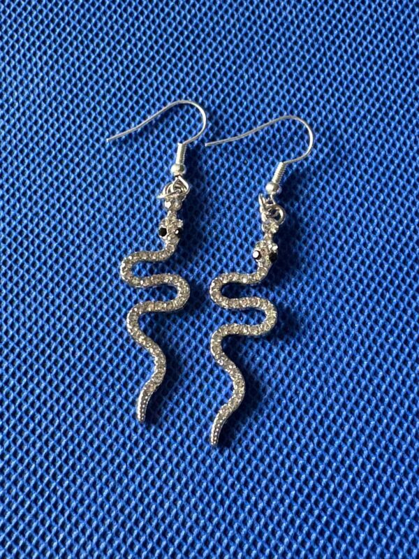 🐍 Bling Bling Slangen Oorbellen