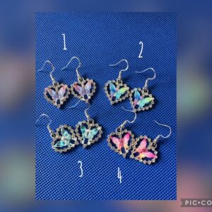 🦋 Butterfly Heart Oorbellen – 4 varianten 💖