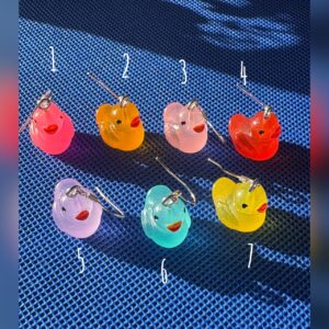 Gekleurde Eendjes Oorbellen – 7 stijlen 🐥✨ | Beauty & More by MH