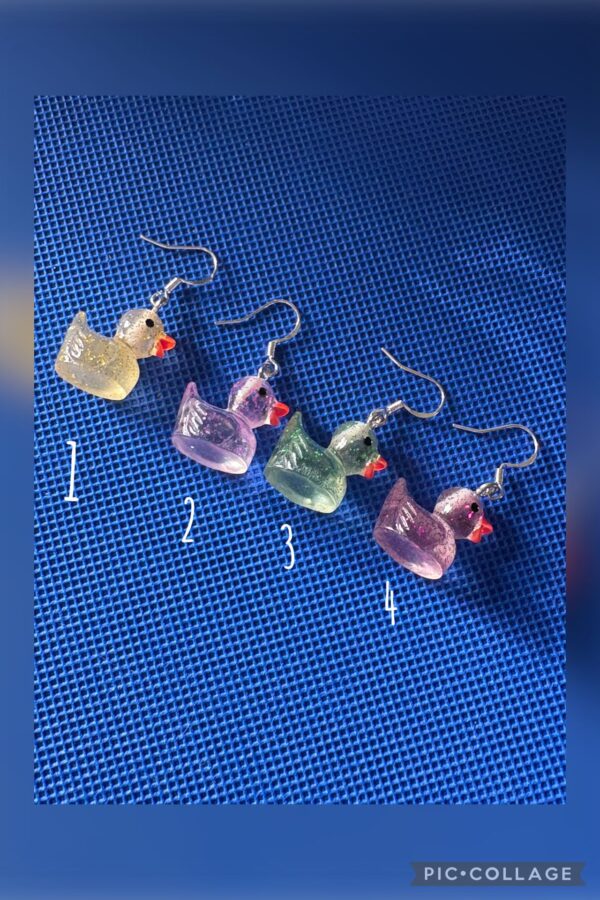 Glitter Eendjes Oorbellen – 4 stijlen 🦆✨ | Beauty & More by MH