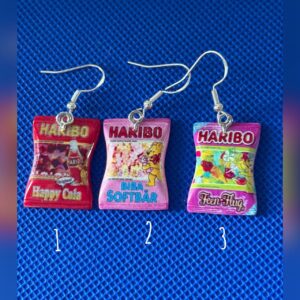 Haribo Snoepzak Oorbellen – 3 stijlen 🍬✨ | Beauty & More by MH
