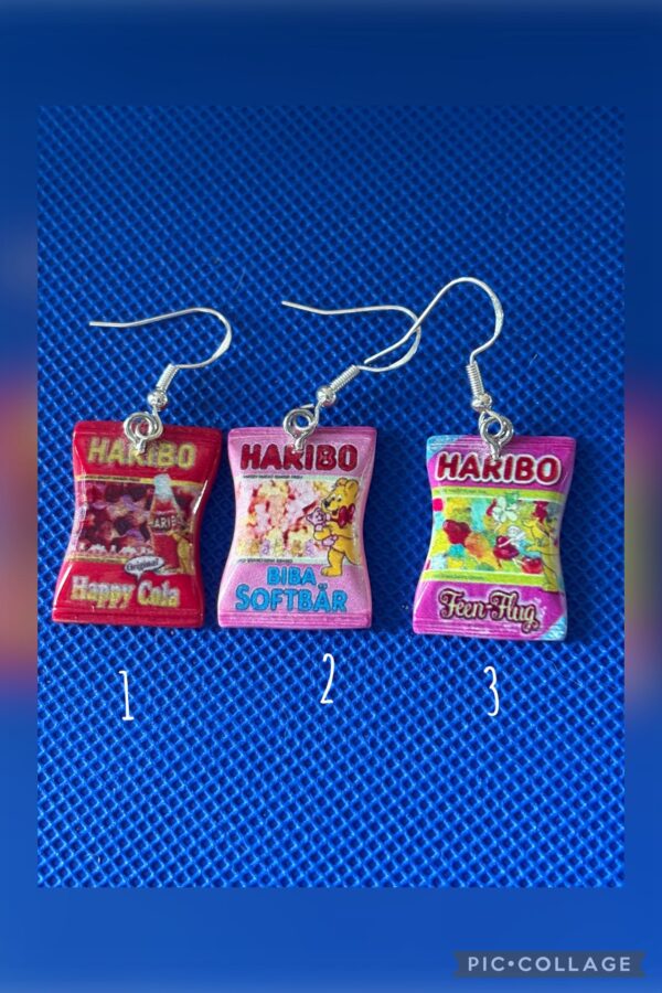 Haribo Snoepzak Oorbellen – 3 stijlen 🍬✨ | Beauty & More by MH