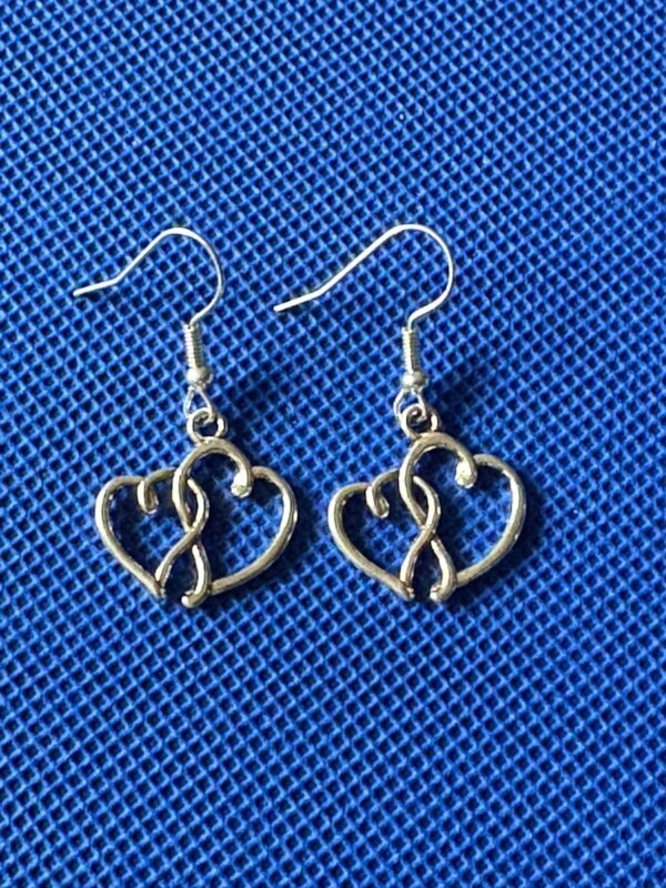 💎Infinity Hart Oorbellen – Hypoallergeen ♾❤