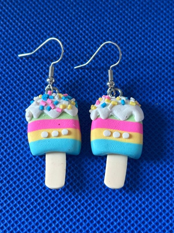 Rainbow ice pop oorbellen Rainbow Ice Pop Oorbellen 🍭