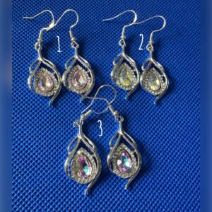 💖 Tear Drop Diamant Oorbellen – 3 varianten 💎