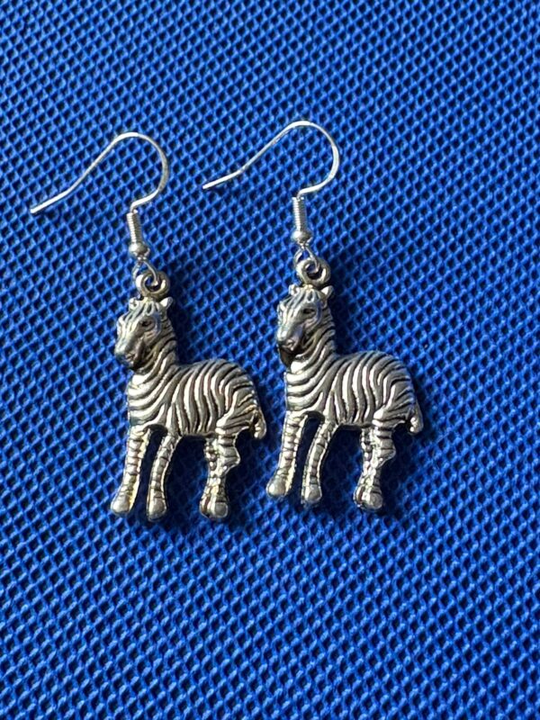 Zebra oorbellen 🦓 Zebra Oorbellen