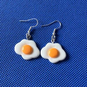 🍳 Sunny Side Up Oorbellen