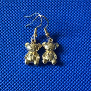 🧸 Teddy Gold Oorbellen – schattig & shiny! ✨